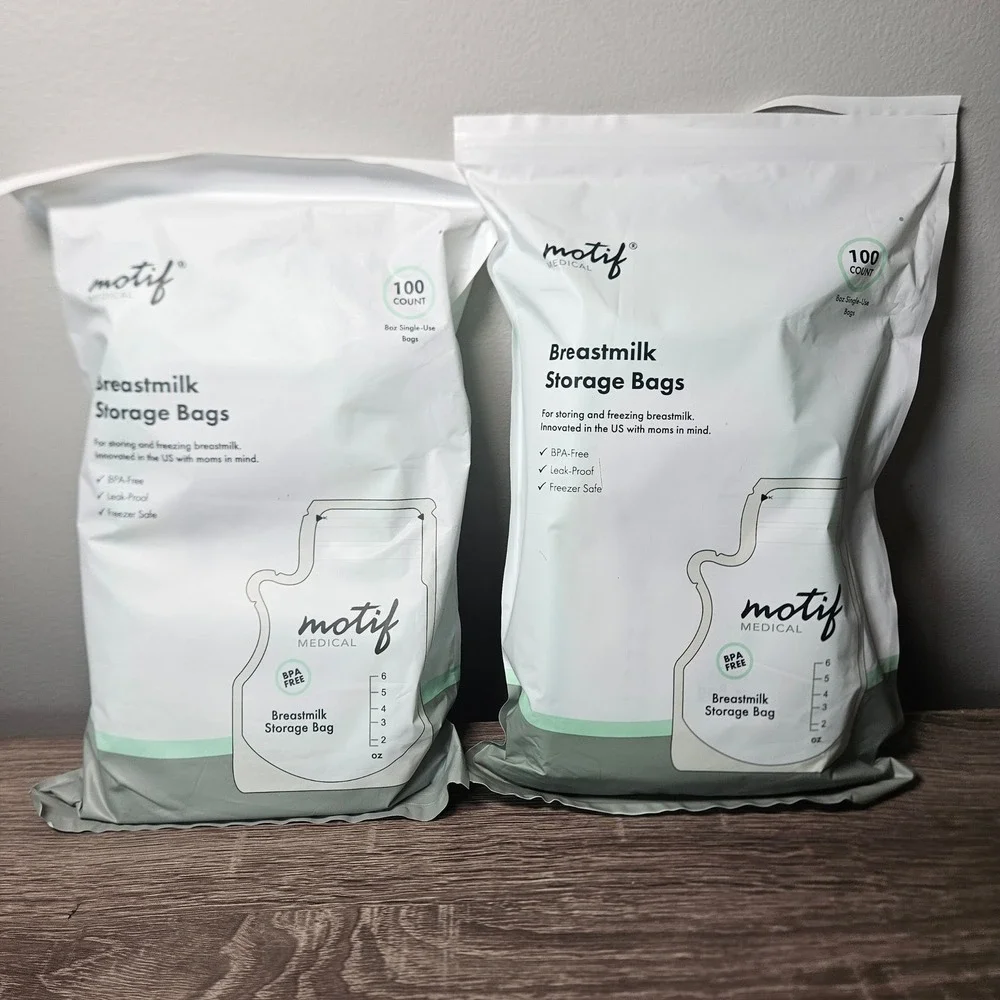 Motif Medical Breastmilk Storage Bags 8oz BPA-Free 200 Count AAC0008-06